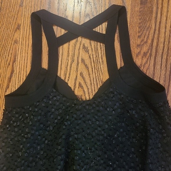 Rebecca Minkoff Sparkly Black Dress - Picture 5 of 7